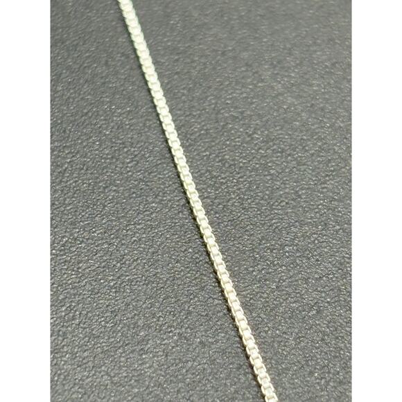 New Condition 18" Sterling Silver Turquoise Dog Cat Paw Pendant Necklace - Picture 8 of 11